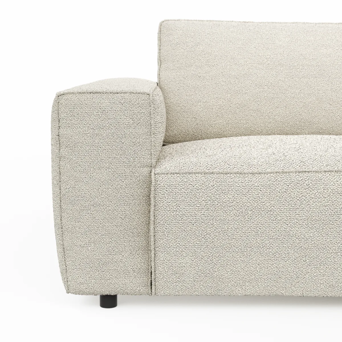 Sofa Lilaia - 1,5-Sitzer XL mit 1,5-Sitzer XL Tief, Stoff, Creme – Bild 4