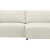 Sofa Lilaia - 1,5-Sitzer XL mit 1,5-Sitzer XL Tief, Stoff, Creme – Bild 2