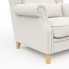 Sessel Mapleton - Stoff, Creme – Bild 3