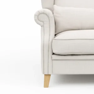 Alternative view of Sessel Mapleton - Stoff, Creme