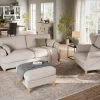 Sessel Mapleton - Stoff, Creme – Bild 5