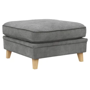 Hocker Mapleton - Stoff, Anthrazit
