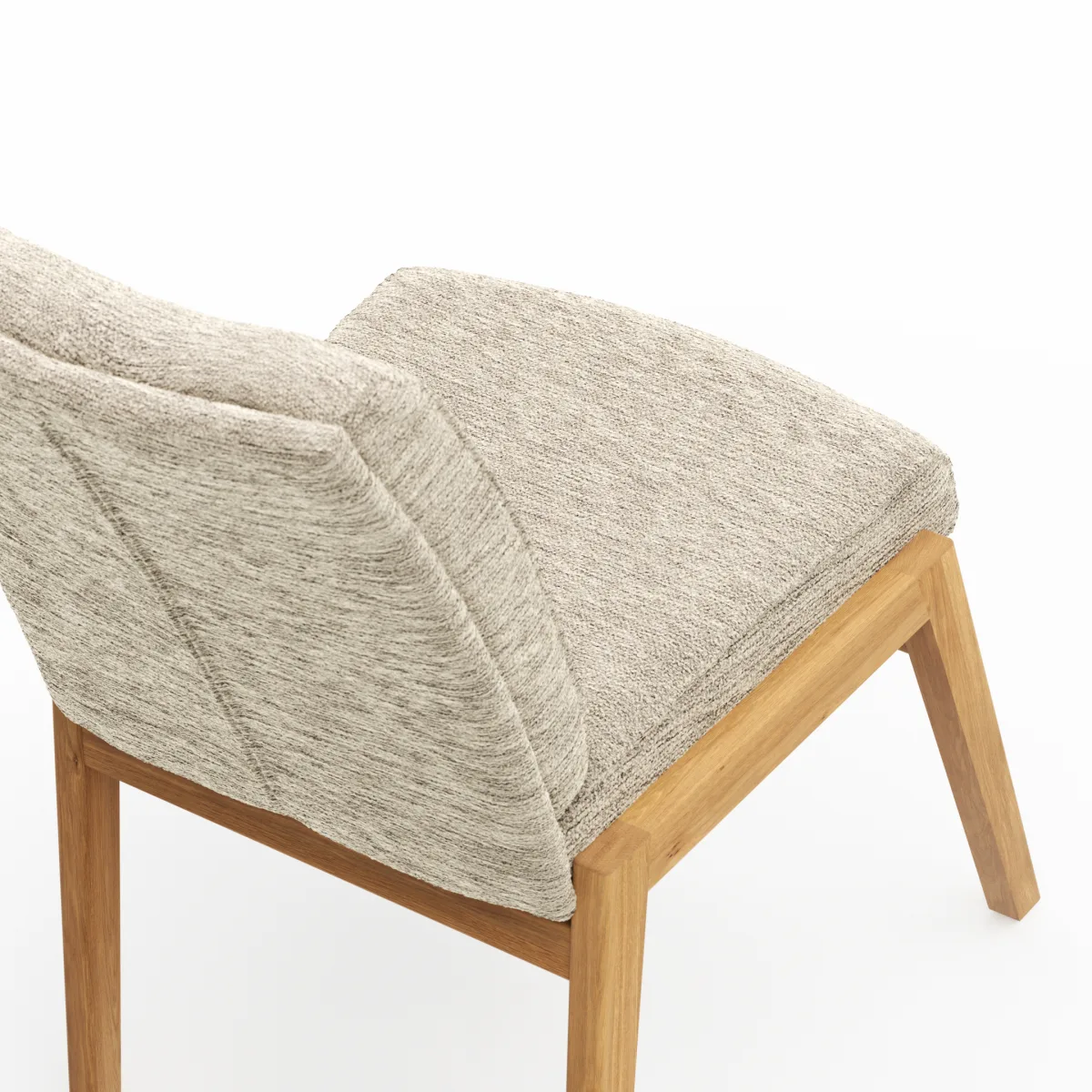 Stuhl Flore 2 - Stoff, Beige – Bild 3
