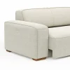 Sofa Denver - 2,5-Sitzer, inkl. Sitzvorzug (motorisch), Stoff, Natur – Bild 4