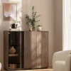 Highboard Saratoga - Buche massiv, silbergrau geölt – Bild 5