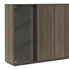 Highboard Saratoga - Buche massiv, silbergrau geölt – Bild 2