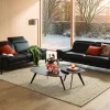 Couchtisch Venus - BHT ca. 100x37x70 cm, HPL, Schwarz marmoriert – Bild 2