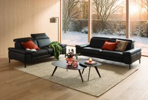 Alternative view of Couchtisch Venus - BHT ca. 65x40x49 cm, HPL, Schwarz