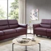 Recamiere Porto Alegre - Leder, Kirschrot – Bild 2