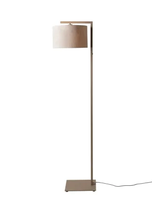 Stehleuchte - DH ca. 32x160 cm, Sand