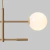 Hängeleuchte - BH ca. 97x215 cm, Beige – Bild 3