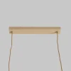 Hängeleuchte - BH ca. 97x215 cm, Beige – Bild 2