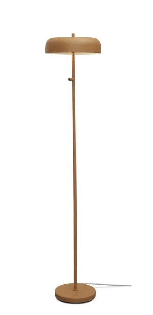 Stehleuchte - BL ca. 23x145 cm, Senffarben