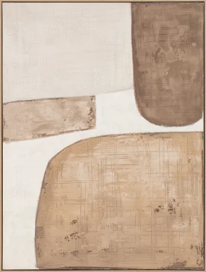 Gerahmtes Bild - BHT ca. 90x120x4 cm