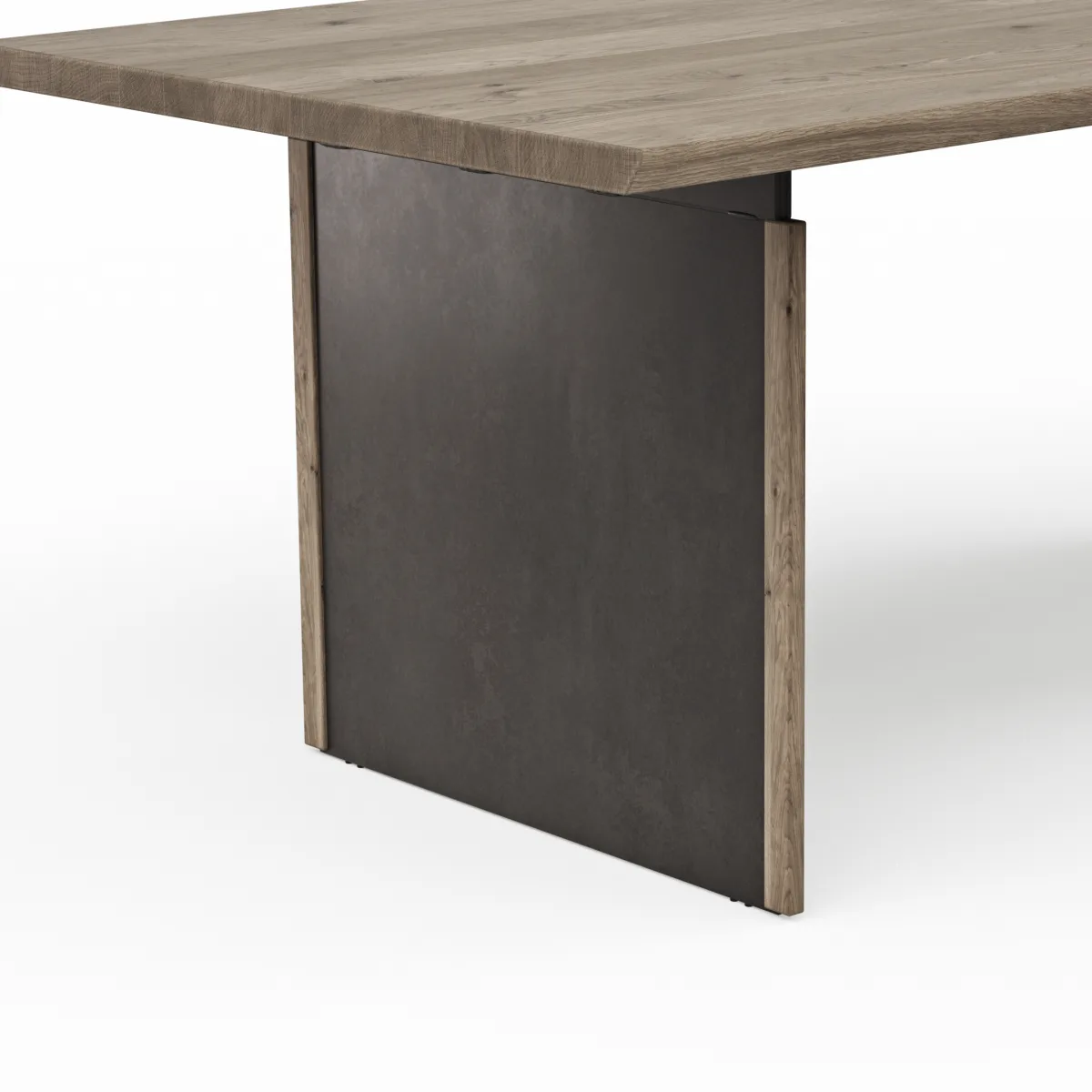 Esstisch Bakersfield - LB ca. 180x100 cm, Asteiche massiv, barrique – Bild 3