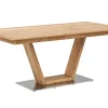 Esstisch Cartago Soft - LB ca. 180x90 cm, Wildeiche massiv, natur geölt
