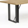 Esstisch Bakersfield - LB ca. 200x100 cm, Asteiche massiv, geölt – Bild 2