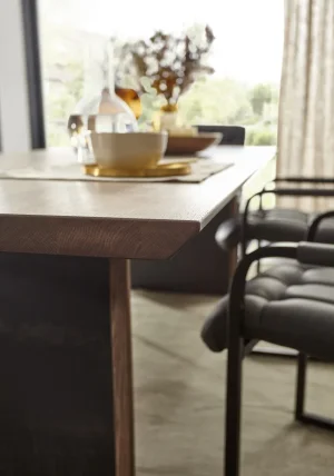 Alternative view of Esstisch Bakersfield - LB ca. 240x100 cm, Asteiche massiv, barrique