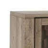 Highboard Bakersfield - inkl. Beleuchtung, Rückwand mit Holzschindeln, Asteiche, Barrrique – Bild 2