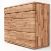 Sideboard Cartago Soft - Astbuche massiv, natur geölt – Bild 2