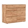 Sideboard Cartago Soft - Astbuche massiv, natur geölt