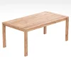 Esstisch Cartago Soft - LB ca. 180x95 cm, Astbuche massiv, natur geölt – Bild 3