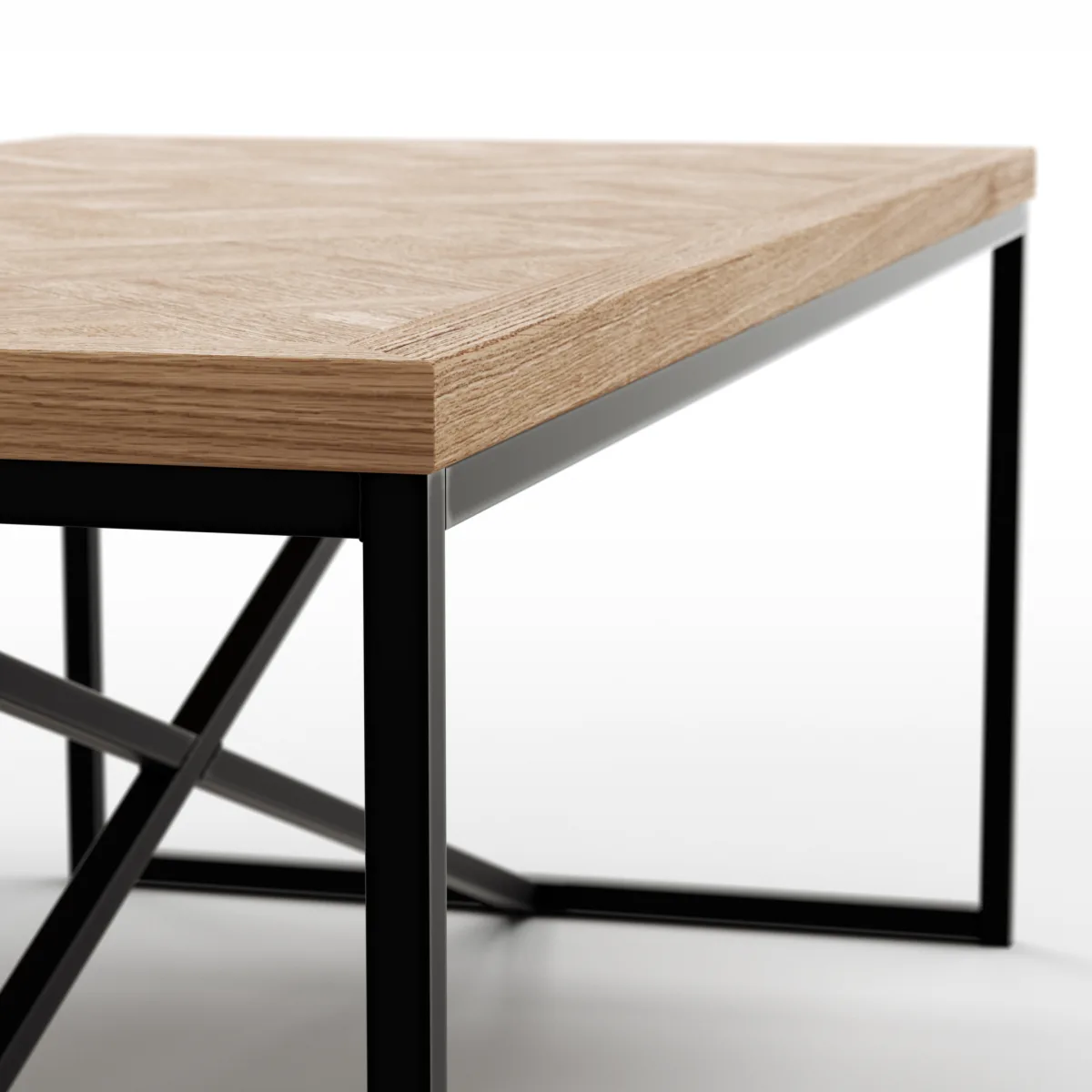 Esstisch Litchfield - LB ca. 200x100 cm, Eichenfurnier, Naturöl – Bild 2