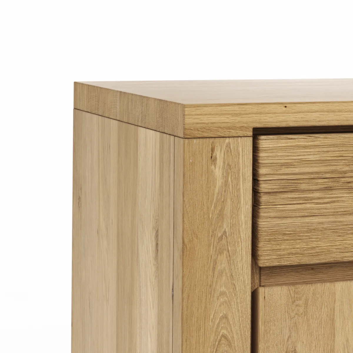 Sideboard Bakersfield - Schublade geschroppt, Asteiche massiv, geölt – Bild 3