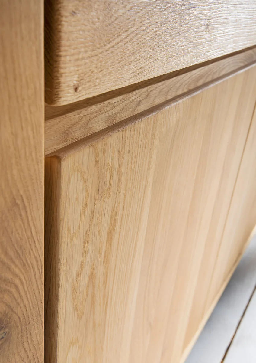 Sideboard Bakersfield - Schublade geschroppt, Asteiche massiv, geölt – Bild 2