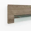 Wohnwand Bakersfield - sichtbare Rückwand und Schubladen geschroppt, Asteiche massiv, barrique – Bild 3