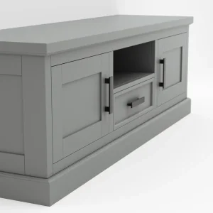 Alternative view of TV-Board Litchfield - Dark Grey, Non-Antique