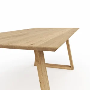 Alternative view of Esstisch Belfast - LB ca. 240x100 cm, Eiche massiv, Legno, Trapezgestell