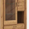 Vitrine Farmingdale - Eiche massiv, natur geölt – Bild 2
