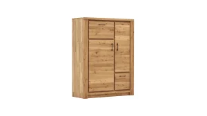 Highboard Farmingdale - Eiche massiv, natur geölt