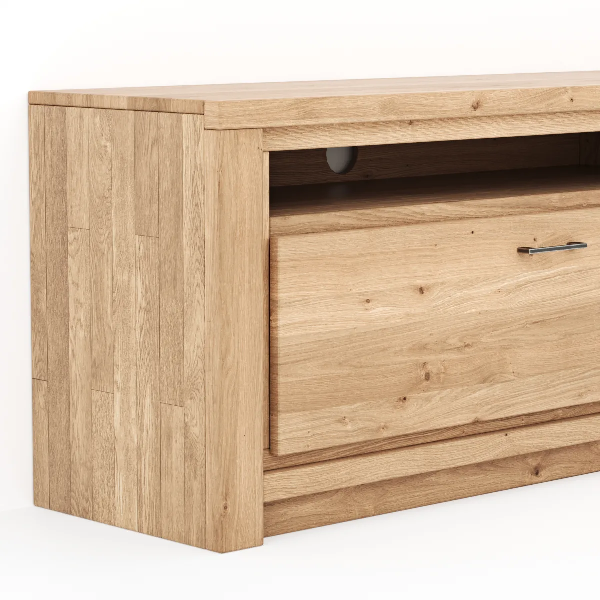 Lowboard Farmingdale - Eiche massiv, legno – Bild 2