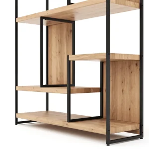 Alternative view of Regal Farmingdale - Eiche massiv, legno