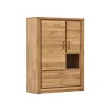 Highboard Farmingdale - Eiche massiv, natur geölt