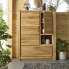 Highboard Farmingdale - Eiche massiv, natur geölt – Bild 4
