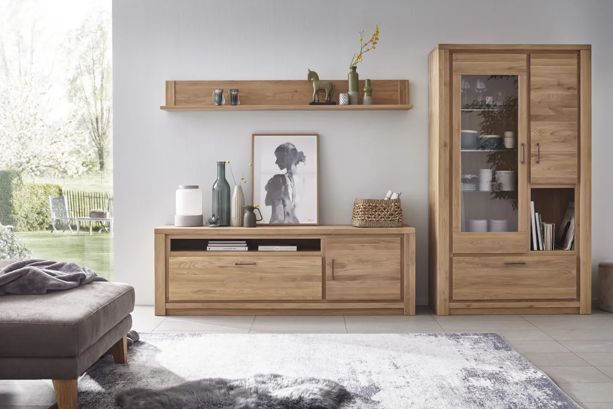 Wandboard Farmingdale - Eiche massiv, legno – Bild 4