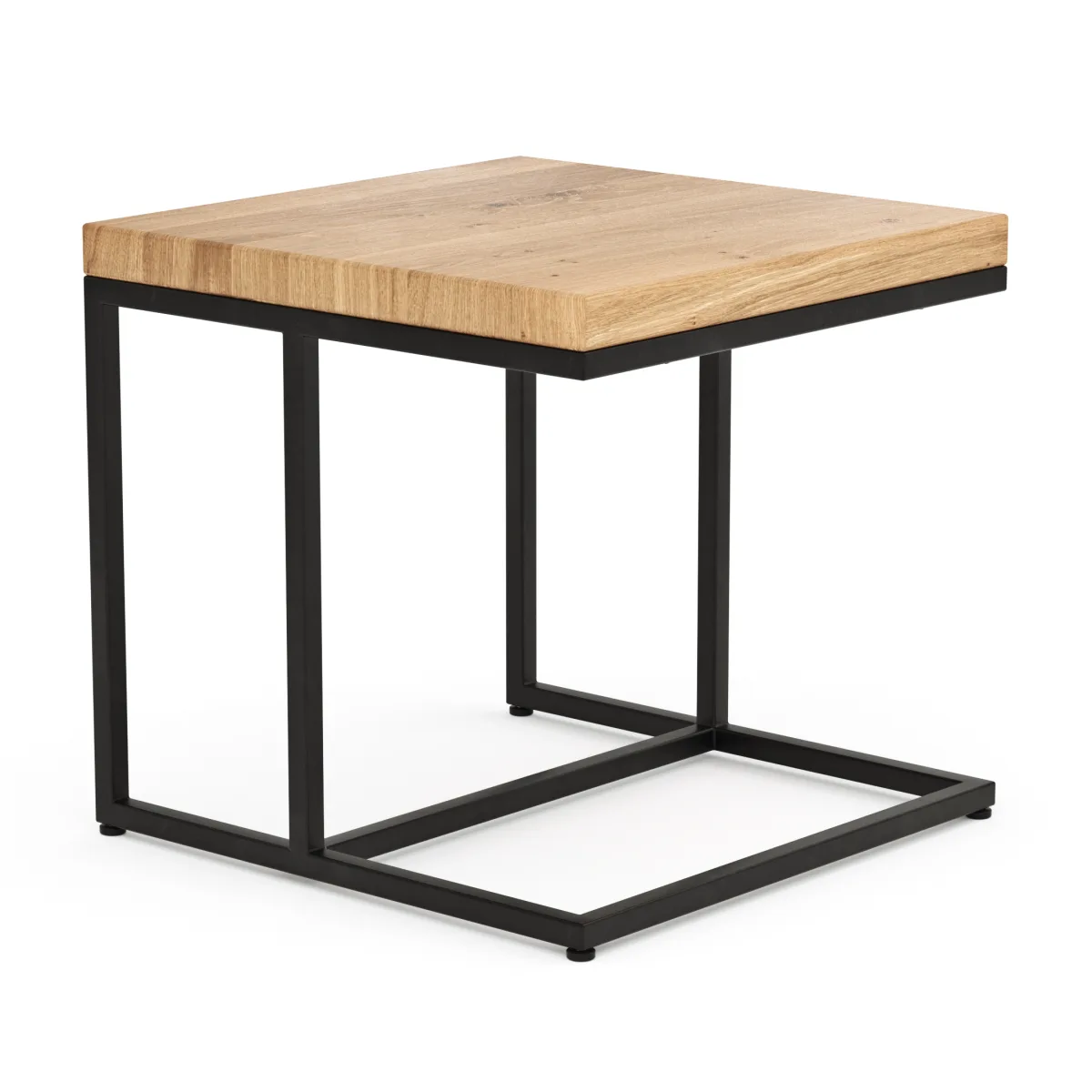 Couchtisch Farmingdale - LBH ca. 50x50x47 cm, Eiche massiv, natur geölt – Bild 3