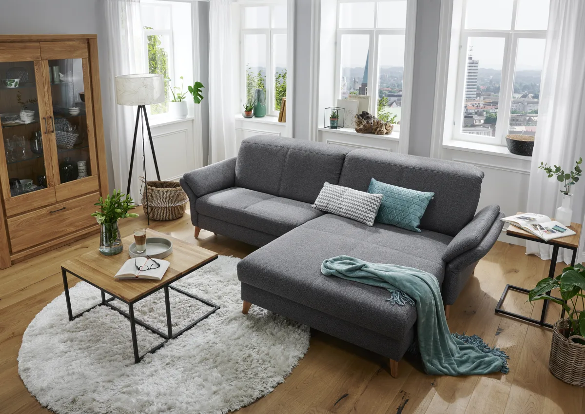Couchtisch Farmingdale - LBH ca. 50x50x47 cm, Eiche massiv, natur geölt – Bild 4