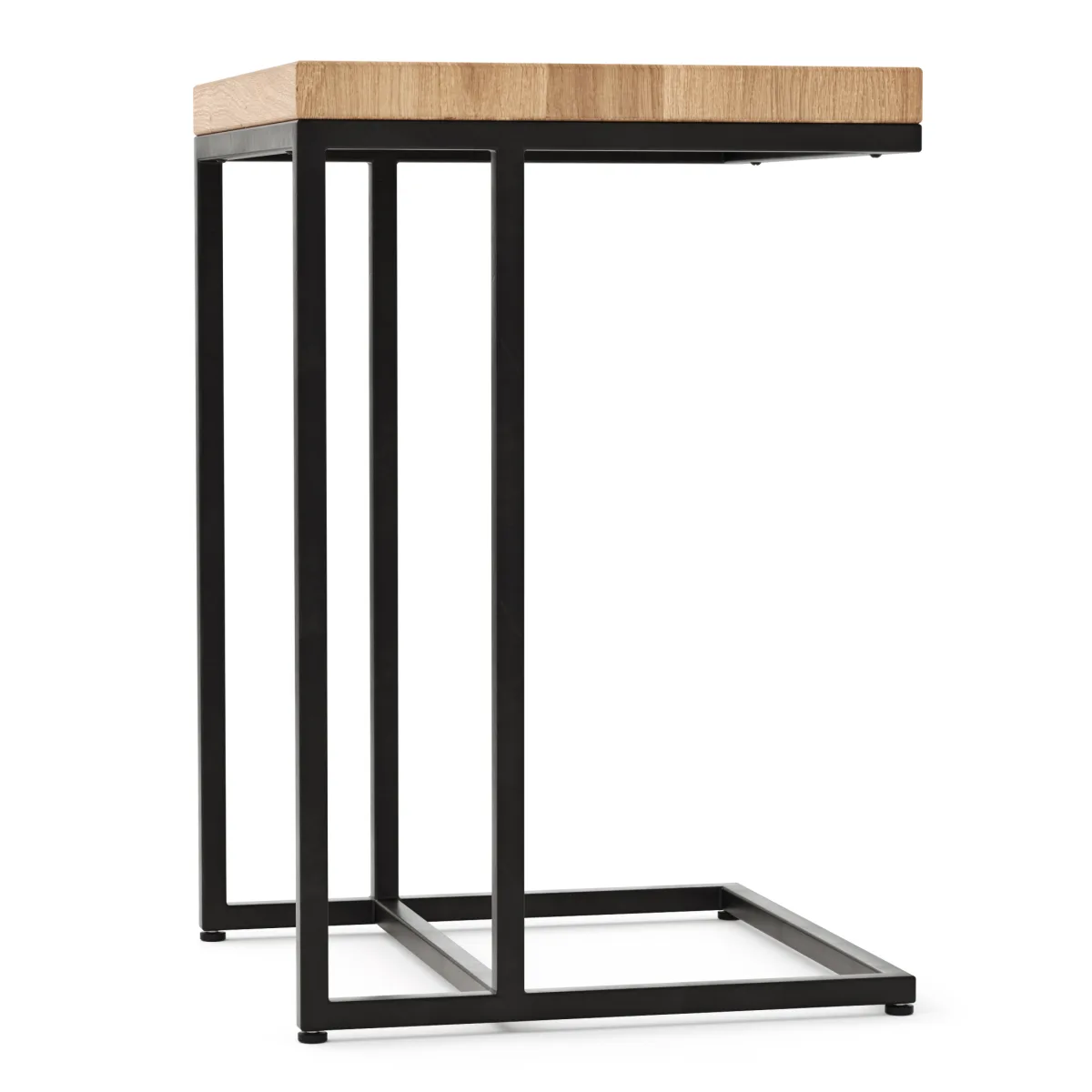 Beistelltisch Farmingdale - LBH ca. 45x45x67 cm, Eiche massiv, legno – Bild 2