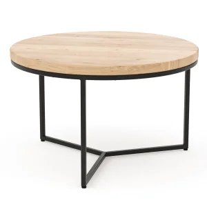 Alternative view of Couchtisch Farmingdale - LBH ca. 85x85x52 cm, Eiche massiv, legno