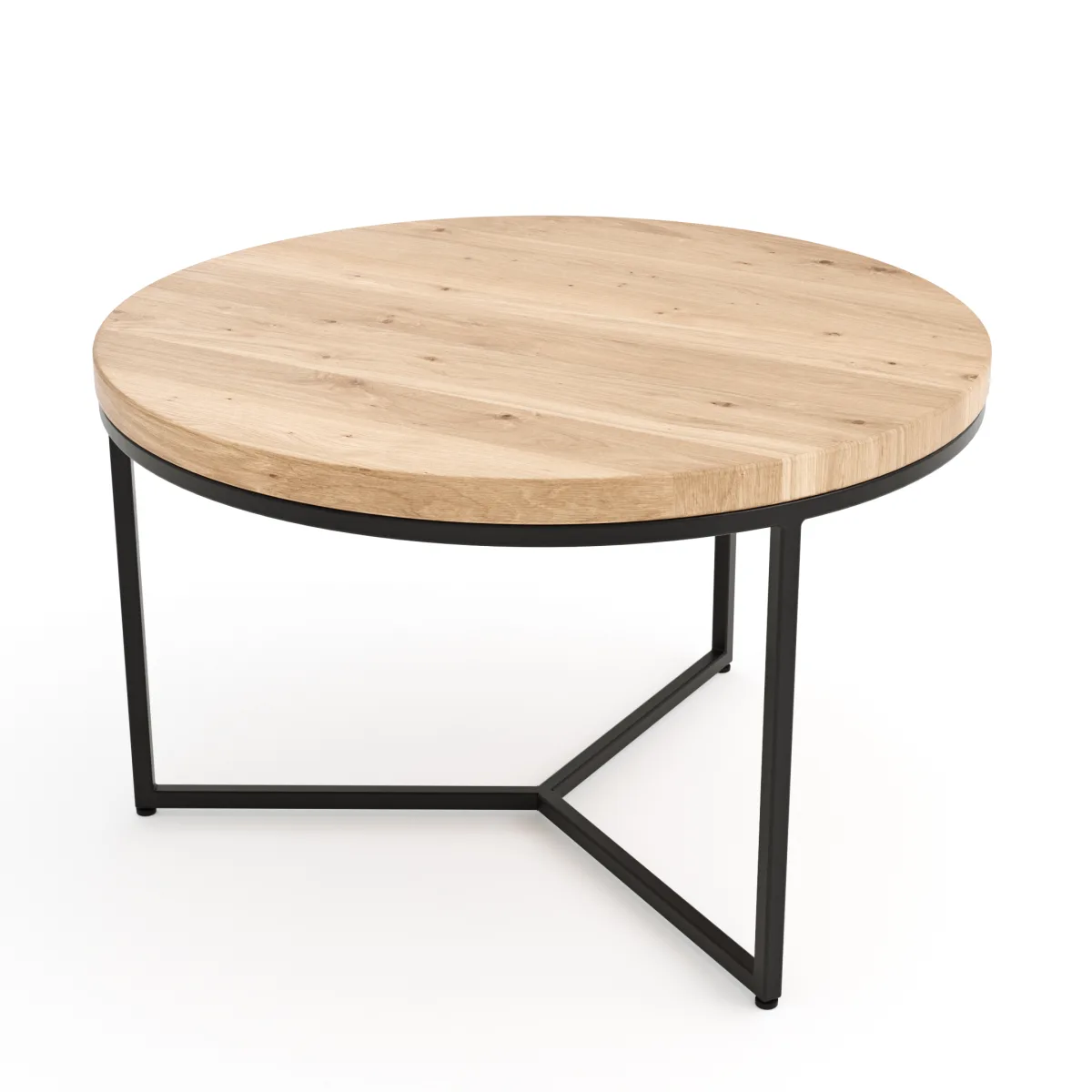 Couchtisch Farmingdale - LBH ca. 85x85x52 cm, Eiche massiv, legno – Bild 3