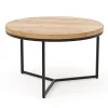 Couchtisch Farmingdale - LBH ca. 85x85x52 cm, Eiche massiv, natur geölt – Bild 2
