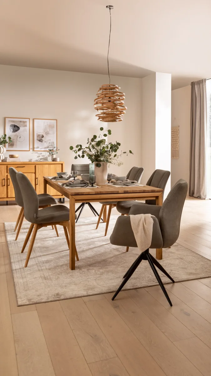Sideboard Farmingdale light - Eiche massiv, natur geölt – Bild 4