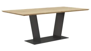 Esstisch Belfast - LB ca. 200x100 cm, Eiche massiv, legno geölt
