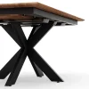 Esstisch Liora - ausziehbar, LB ca. 180x95 cm, Wildeiche massiv, natur geölt – Bild 3