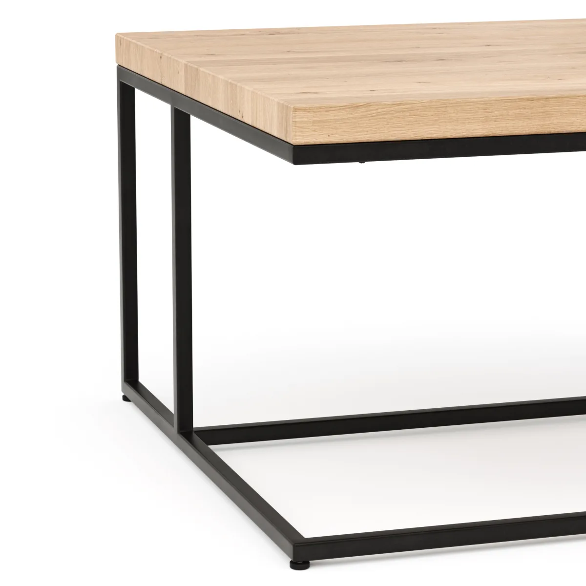 Couchtisch Farmingdale - LBH ca. 75x75x47 cm, Eiche massiv, legno – Bild 3