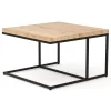 Couchtisch Farmingdale - LBH ca. 75x75x47 cm, Eiche massiv, legno – Bild 2